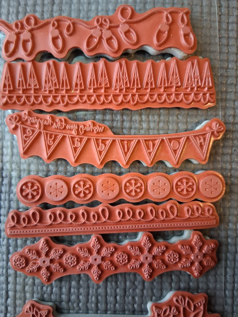 Holiday Decorative Border Stamp Set